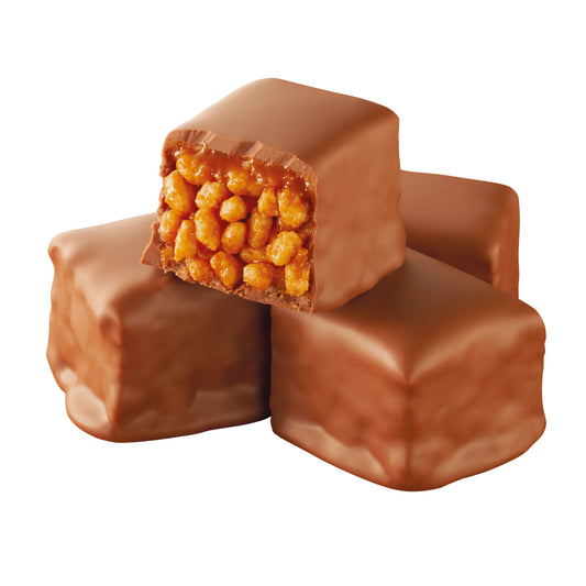 Salted Caramel Crispy Pouch 20 mini bites 400 g