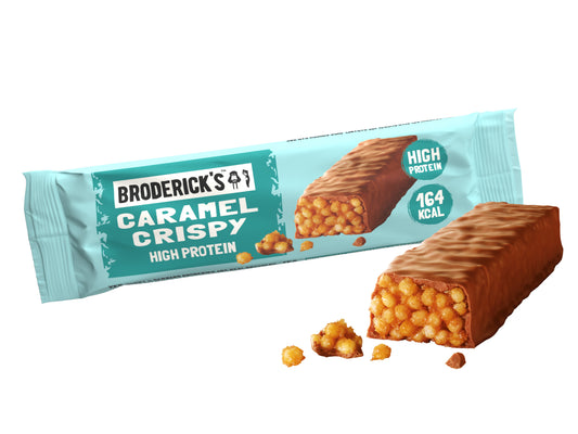 BRODERICK'S  PROTEIN TIN 4 BARS image 1