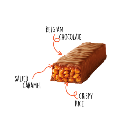 SALTED CARAMEL CRISPY BAR (5/20 PACK)