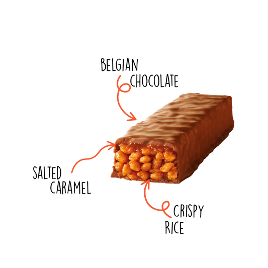 SALTED CARAMEL CRISPY BAR (5/20 PACK)